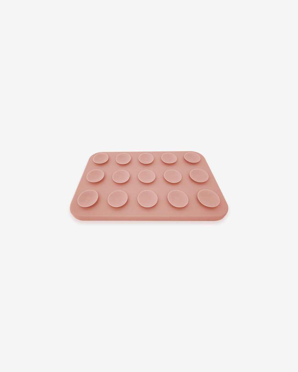 schleckmatte mit saugnäpfe rosa