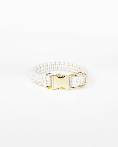 halsband panama weiss gold